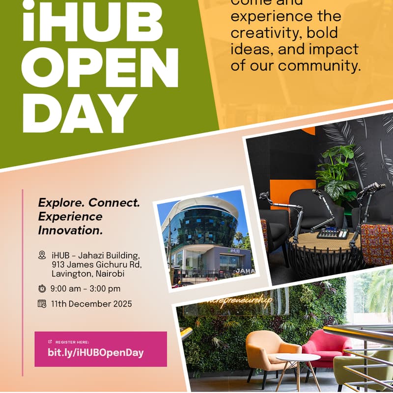 Cover Image for iHUB Open Day – Discover, Connect, Create!