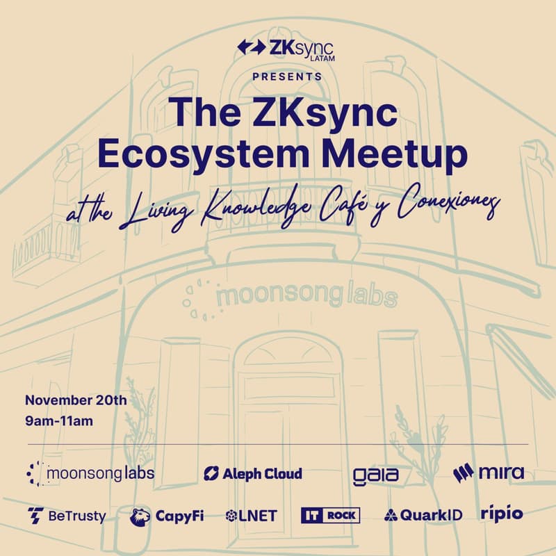 Cover Image for ZKsync Ecosystem Meetup