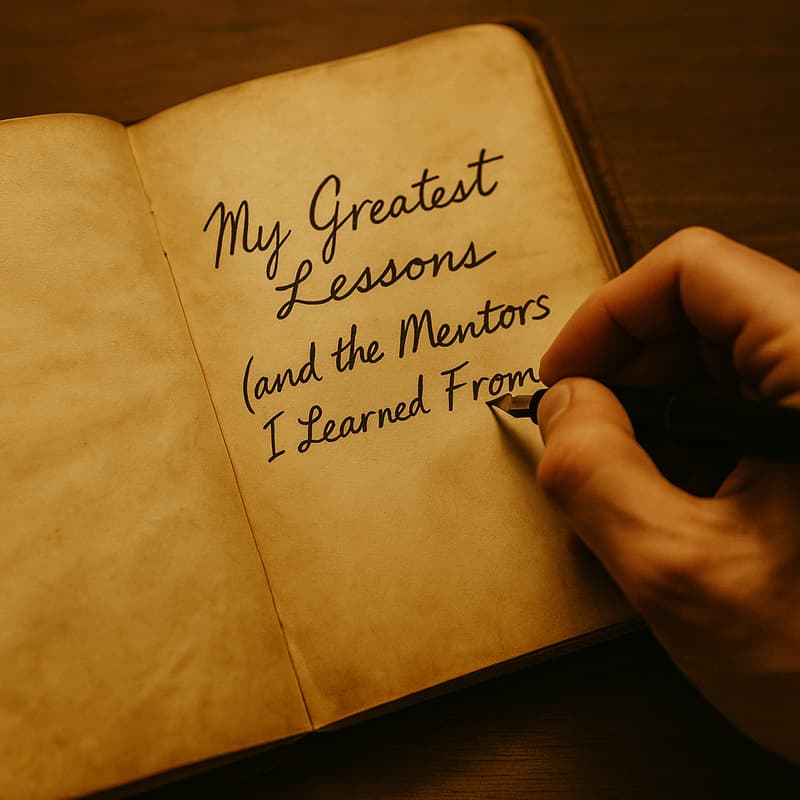 Cover Image for ESCP Entrepreneurship Festival > "My Greatest Lessons (and the Mentors I Learned From)"