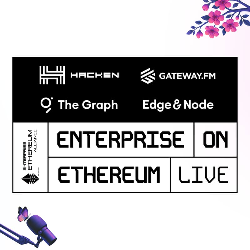 Cover Image for Enterprise on Ethereum Live Session #2