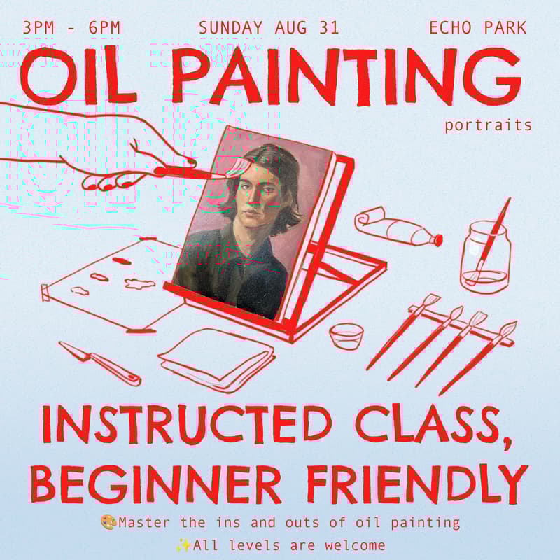 Cover Image for Oil Painting Class - Portraits