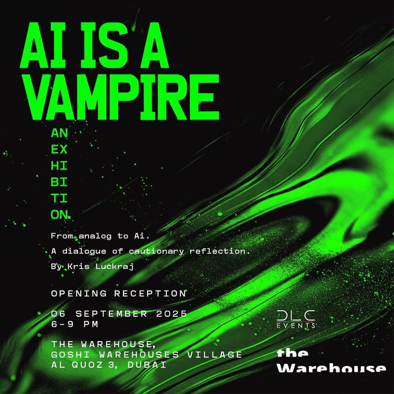 Cover Image for AI IS A VAMPIRE - AN EXHIBITION