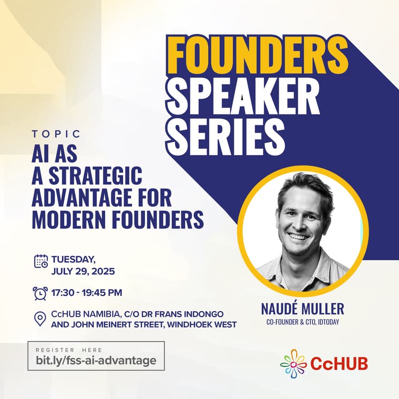 Cover Image for Founder Speakers Series: AI as a Strategic Advantage for Modern Founders