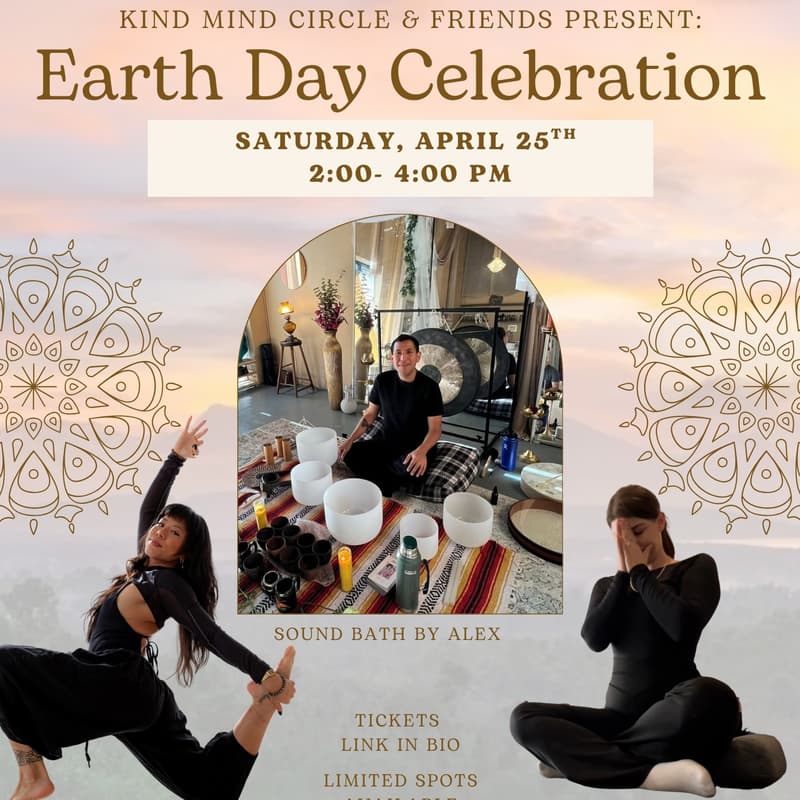 Cover Image for kind mind circle: earth day celebration