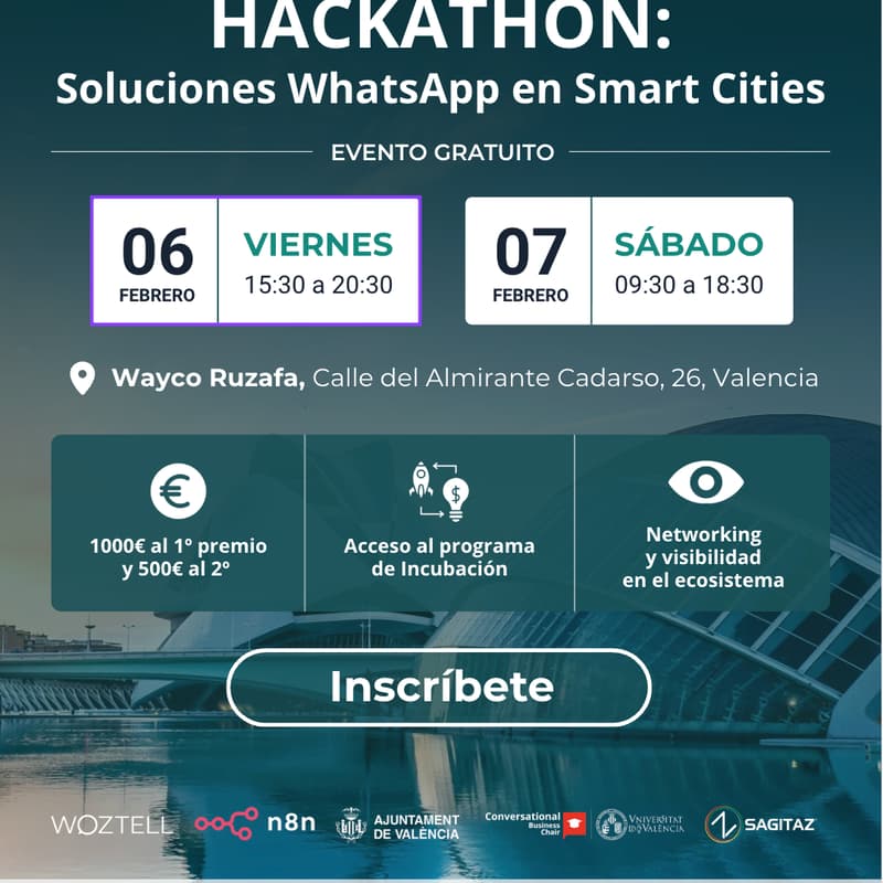 Cover Image for Hackaton: Soluciones WhatsApp en Smart Cities