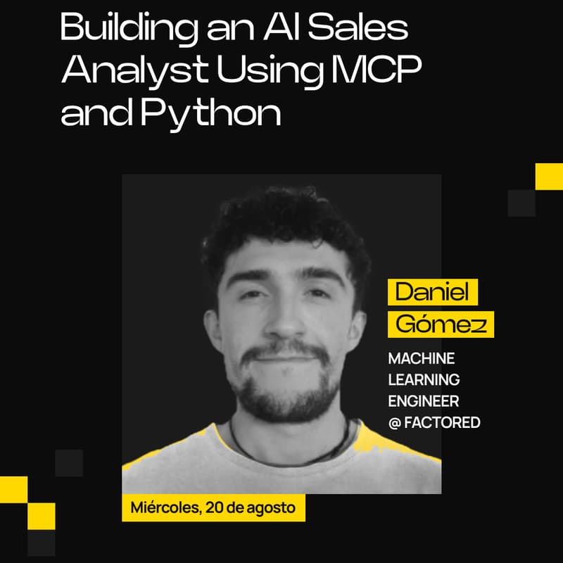 Cover Image for Building an AI Sales Analyst Using MCP and Python By Factored