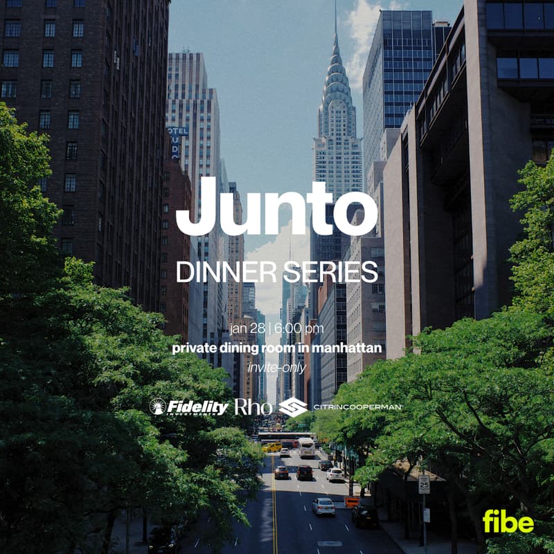 Cover Image for Junto Founder Dinner (Hosted by Andrew & Friends)