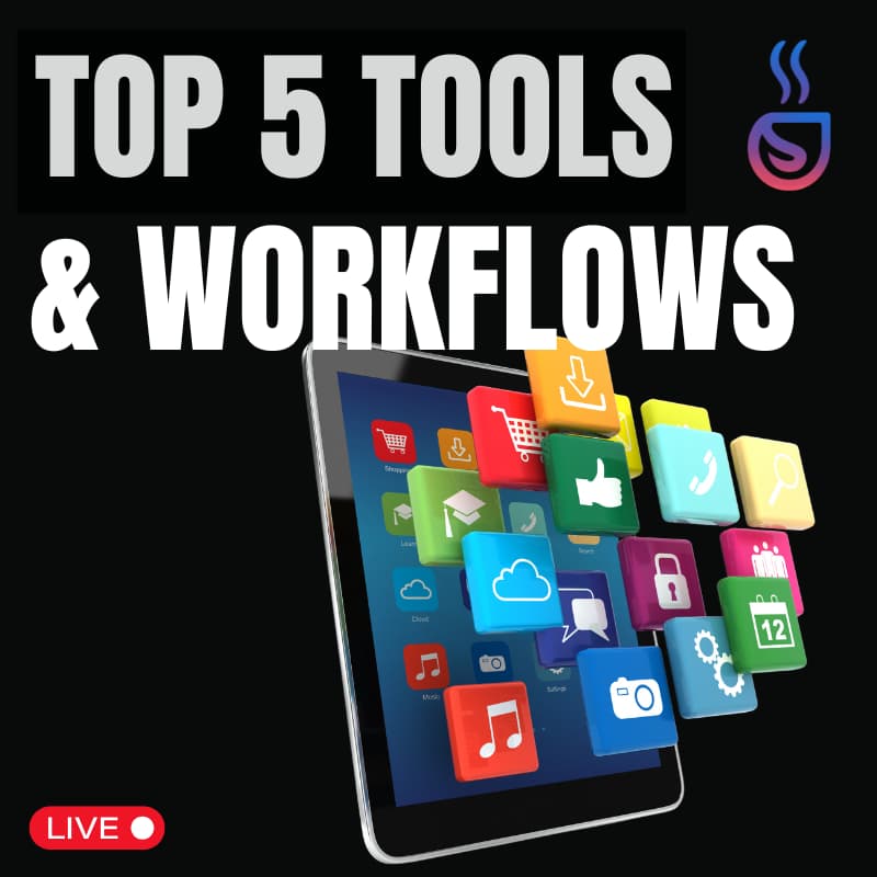 Cover Image for Tech Talk Thursday - Top 5 Tools & Workflows
