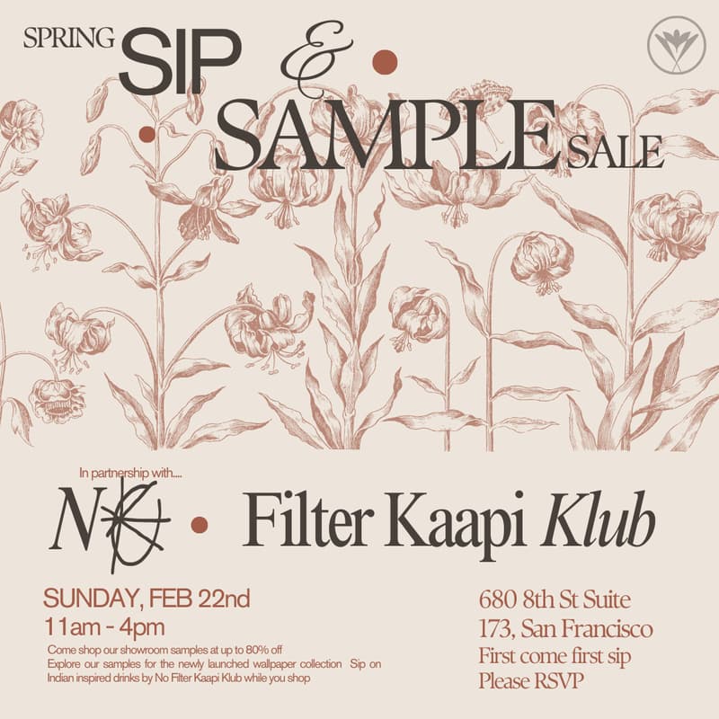Cover Image for Marble Lotus: Sip & Sample Sale