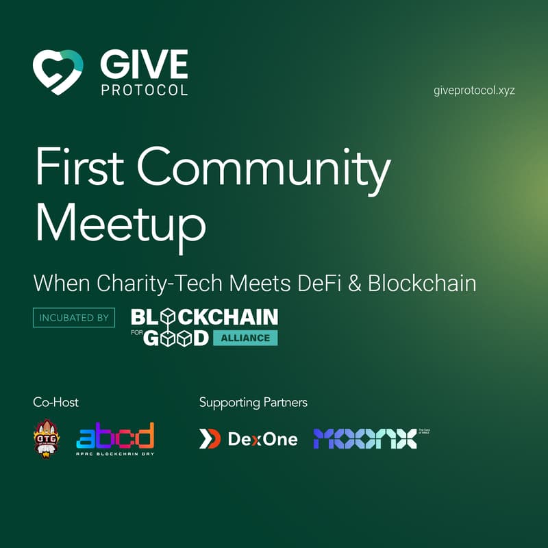 Cover Image for GIVE Protocol - First Community Meetup
