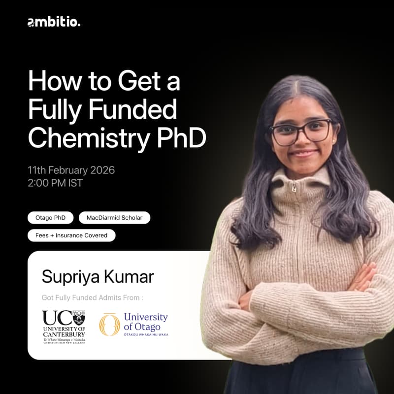 Study Abroad Guidance Session — Profile Building - ICT Mumbai · Luma