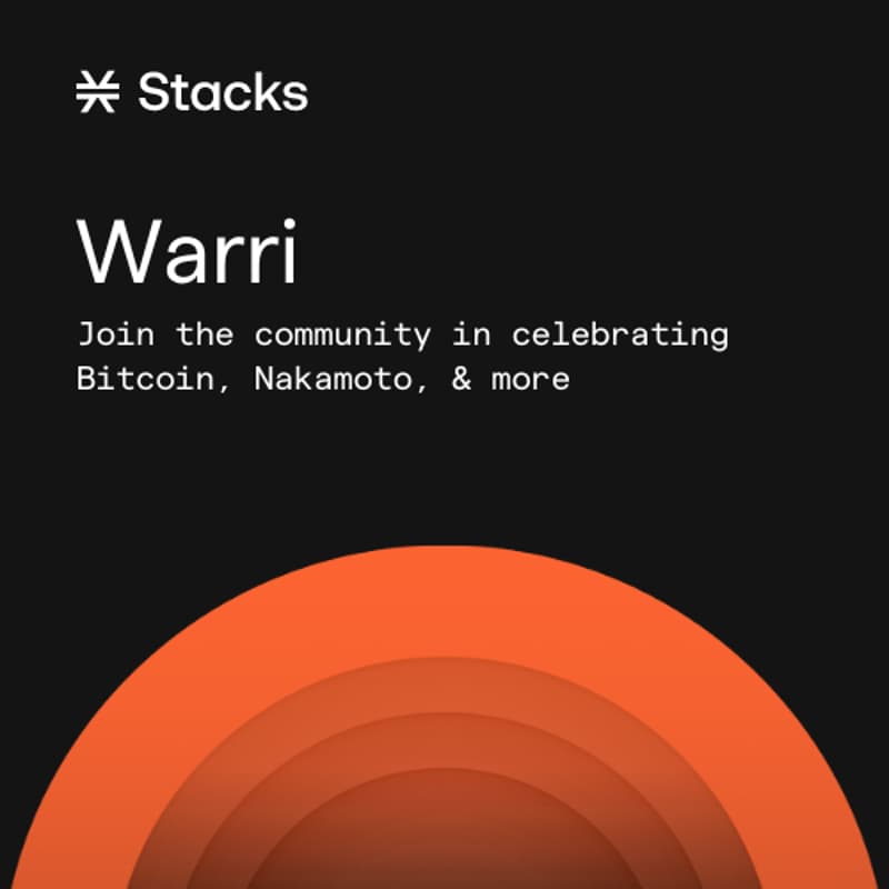 Cover Image for Building on Bitcoin: Warri Nakamoto Meetup
