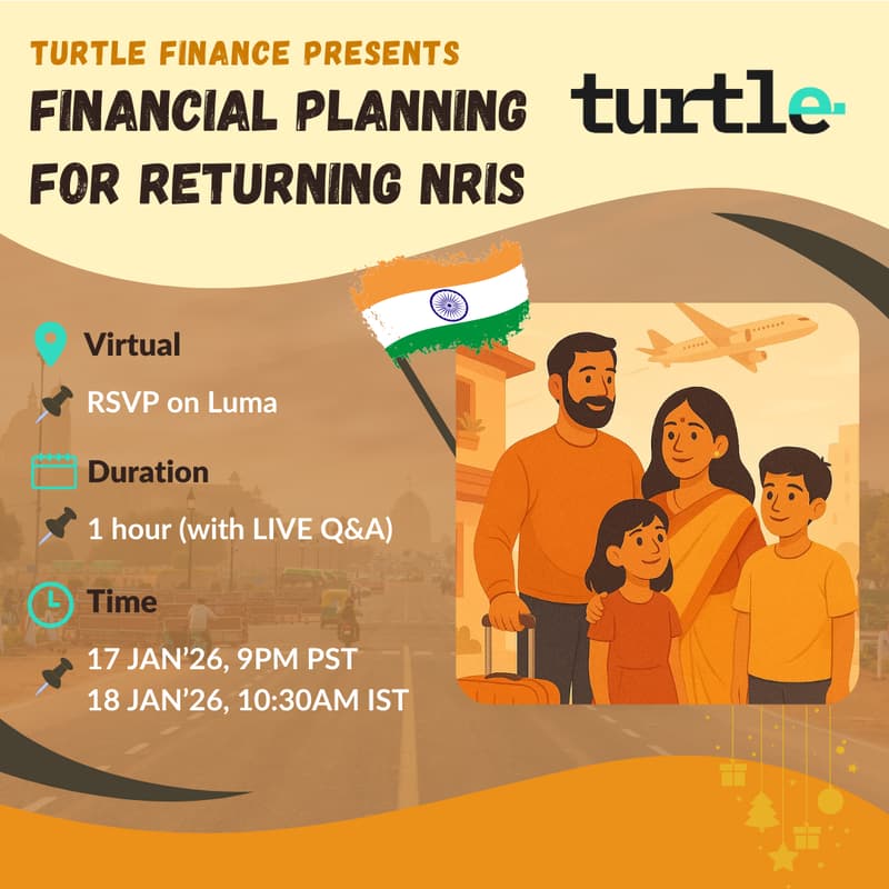 Cover Image for Financial Planning for Returning NRIs by Turtle Finance