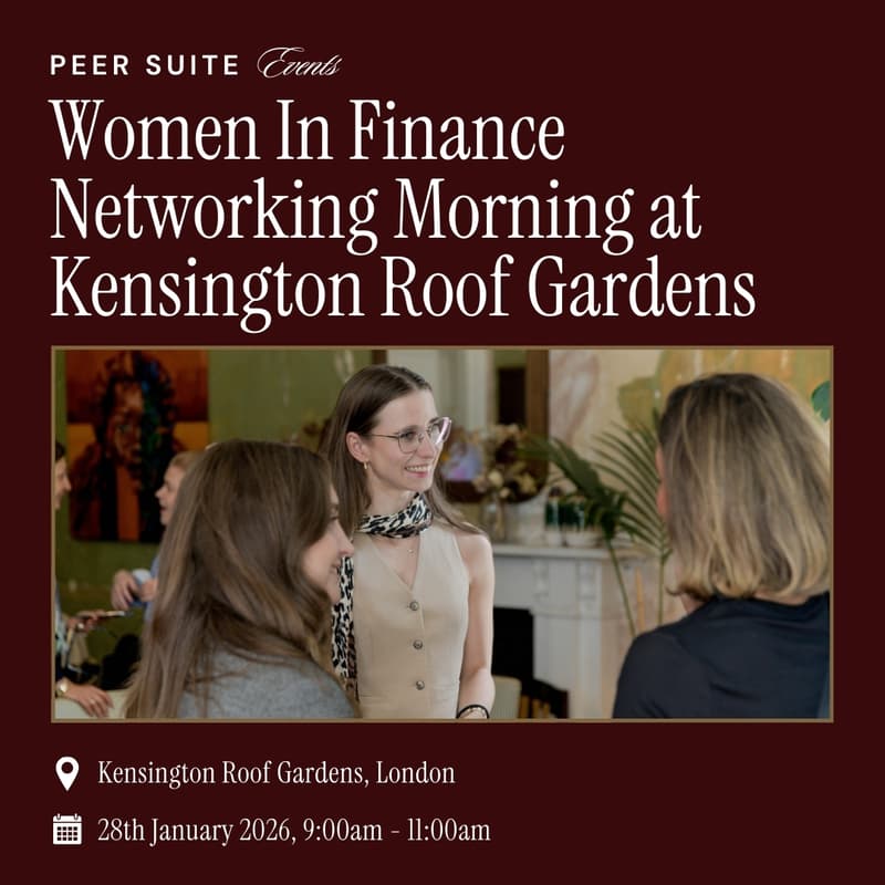 Cover Image for Peer Suite | Women In Finance Networking Morning