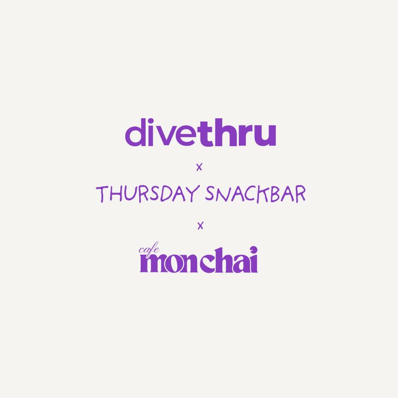 Cover Image for Snacks & Feelings with DiveThru & Cafe Mon Chai