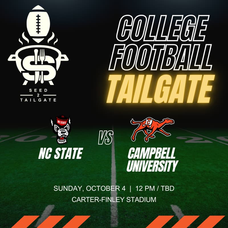 Cover Image for Seed2Tailgate: NC State vs Campbell University