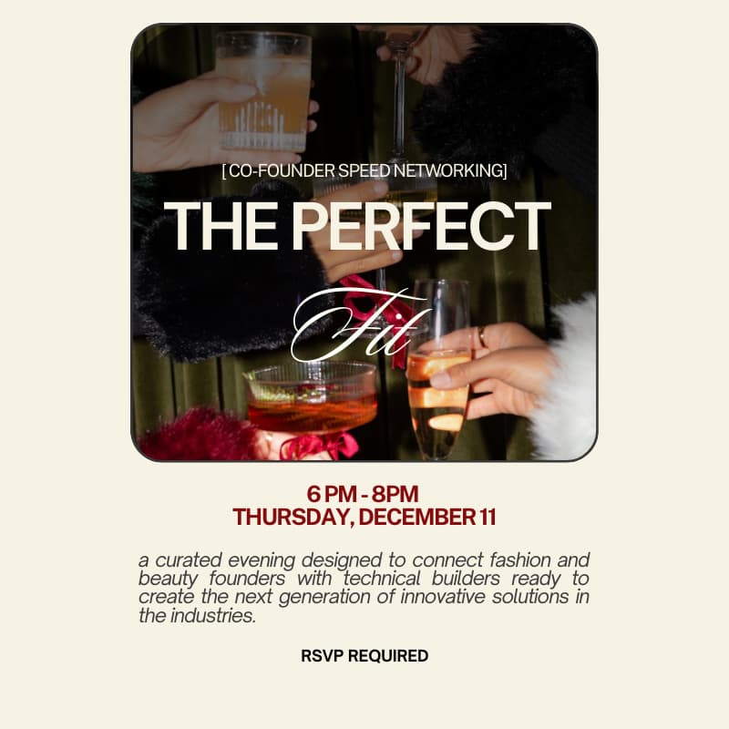 Cover Image for The Perfect Fit (meet your co-founder)