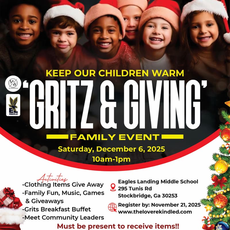 Cover Image for “Gritz & Giving” Family Event