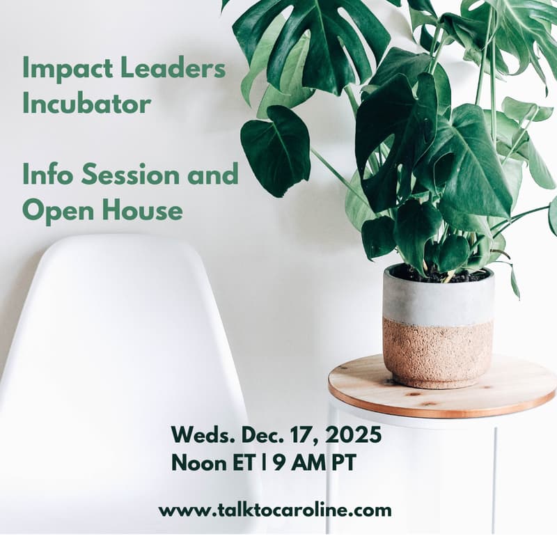 Cover Image for Impact Leaders Incubator Info Session and Open House