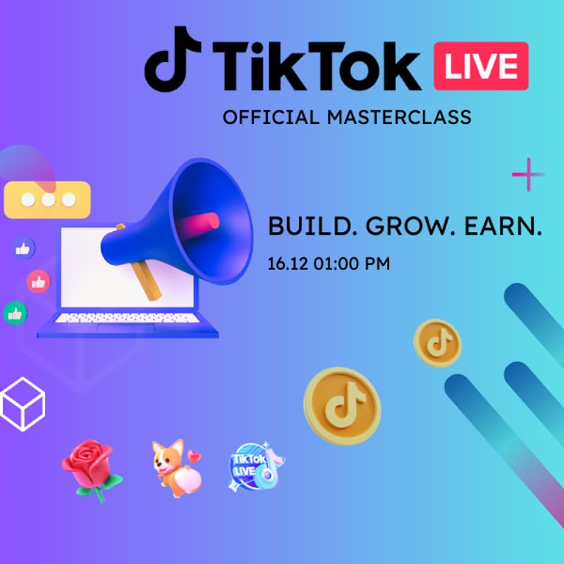 Cover Image for TikTok Live Entrepreneur Masterclass: Build. Grow. Learn.