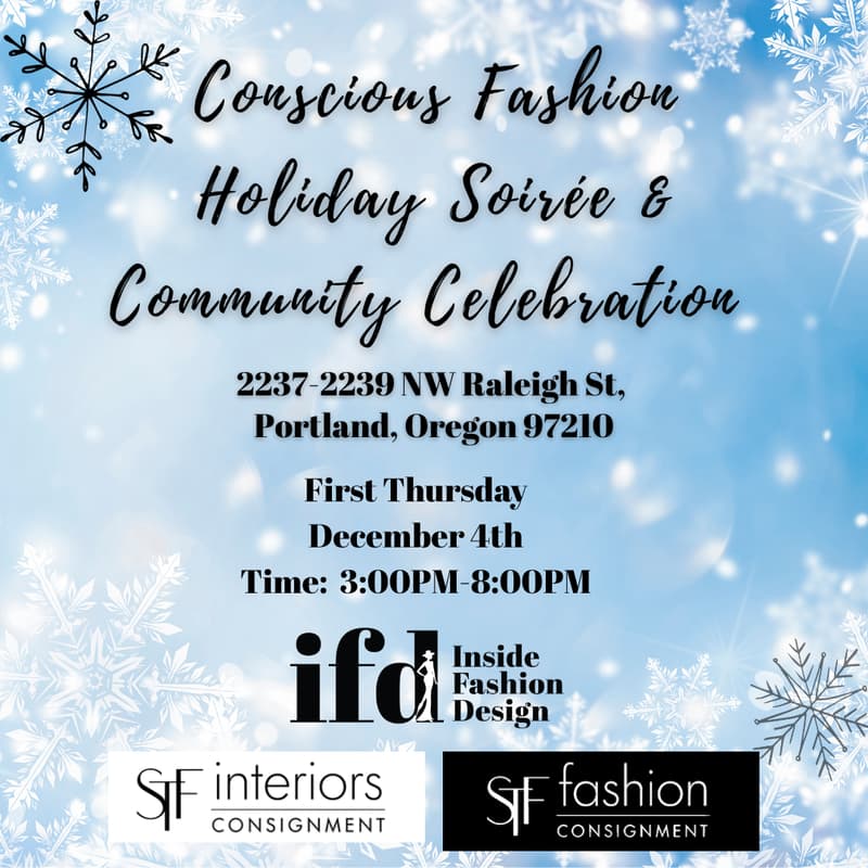 Cover Image for Conscious Fashion Holiday Soirée & Community Celebration