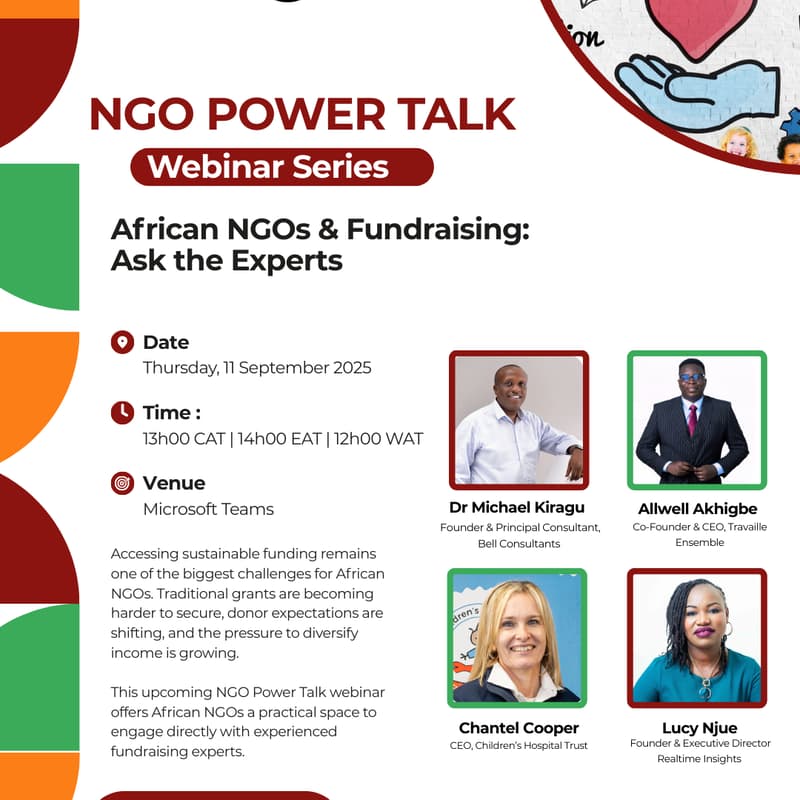 Cover Image for African NGOs & Fundraising – Ask the Experts