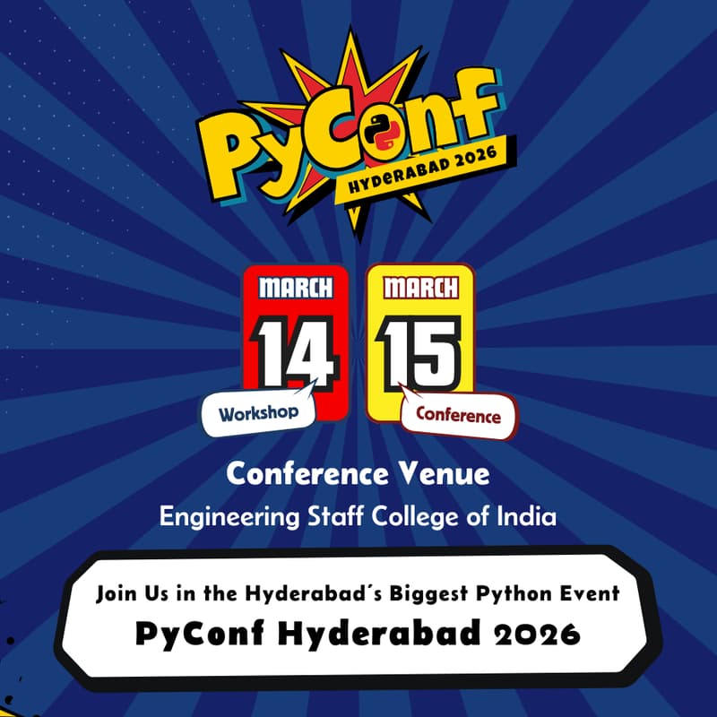 Pyconf PyConf Hyderabad 2026 · Luma
