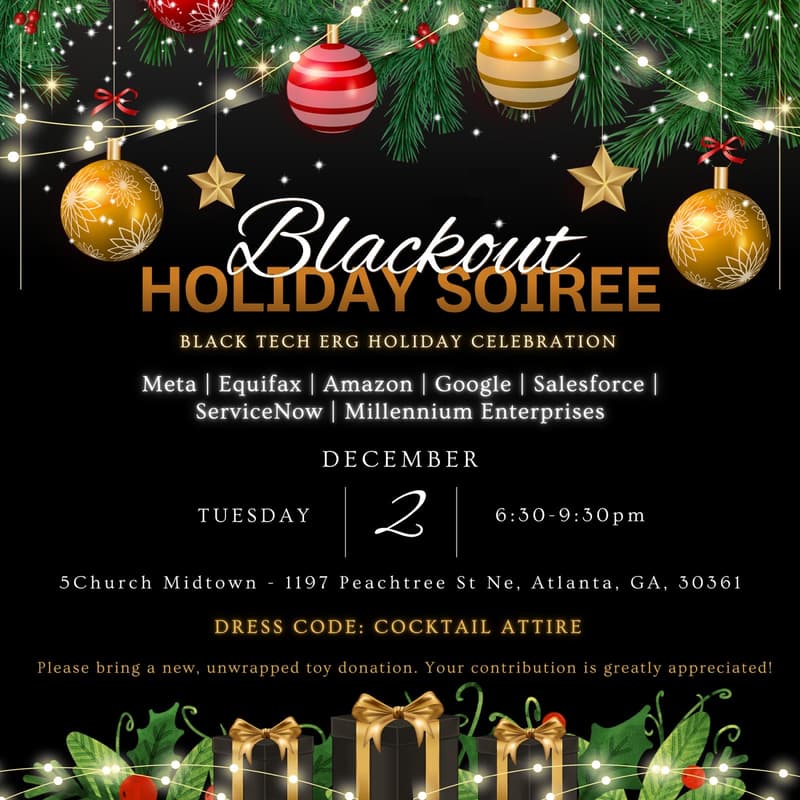 Cover Image for ATL Black Tech - Blackout Holiday Soirée