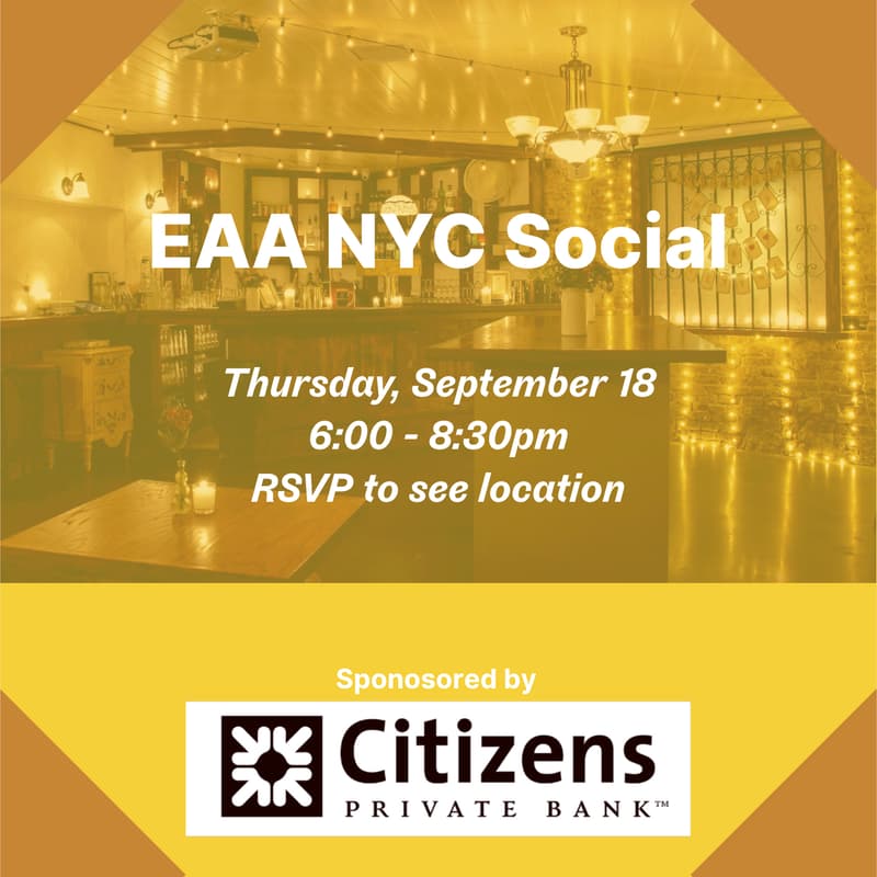 Cover Image for EAA NYC Social