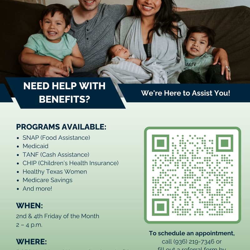 Cover Image for Benefits Assistance Friday