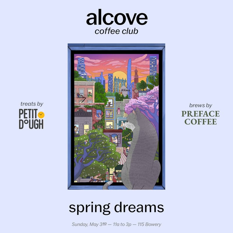 Cover Image for alcove coffee club ❇︎ spring dreams