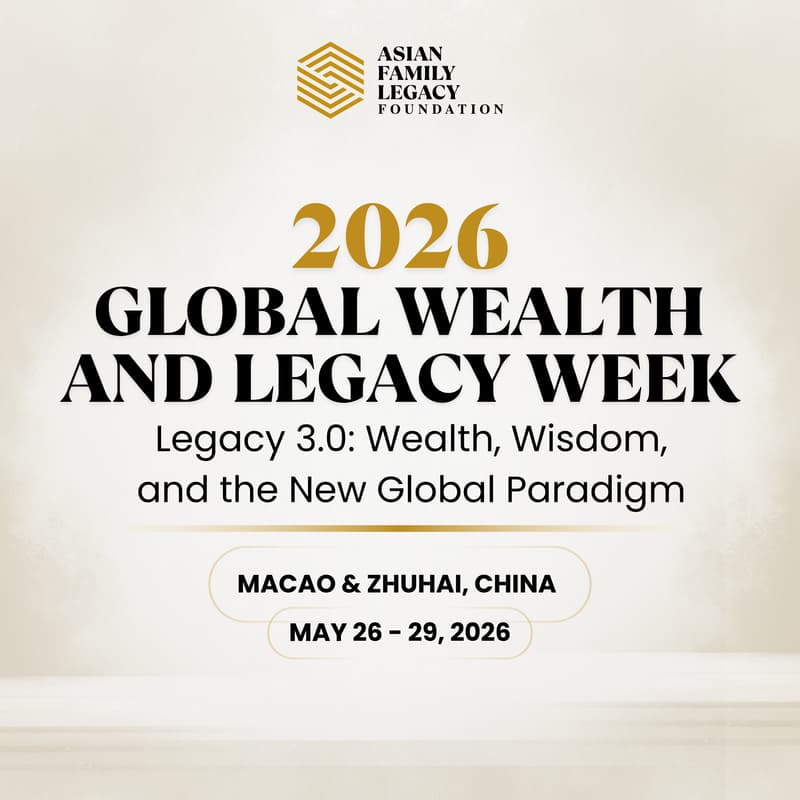 Cover Image for 2026 GLOBAL WEALTH AND LEGACY WEEK