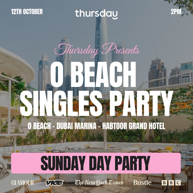 Cover Image for SUNDAY | O BEACH  | DUBAI MARINA