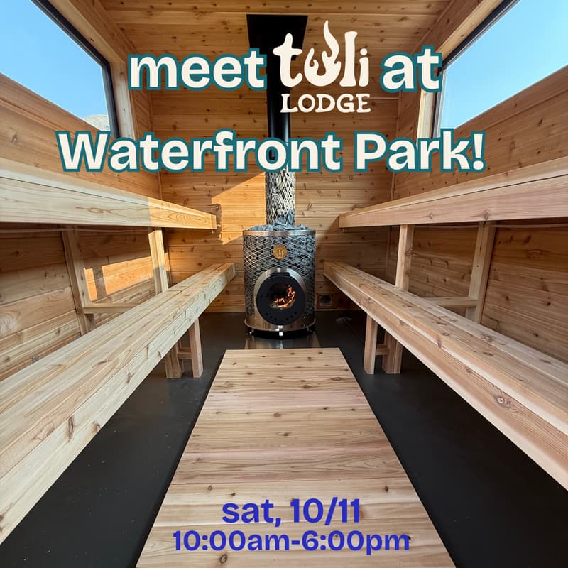 Cover Image for Tuli Lodge Social Sauna @ Waterfront - 10/11