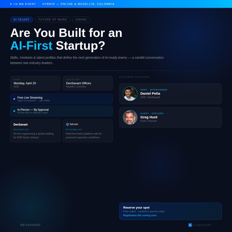 Cover Image for Are you built for an AI-First Startup?
