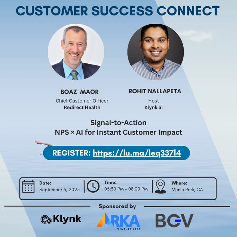 Cover Image for Signal-to-Action: NPS × AI for Instant Customer Impact