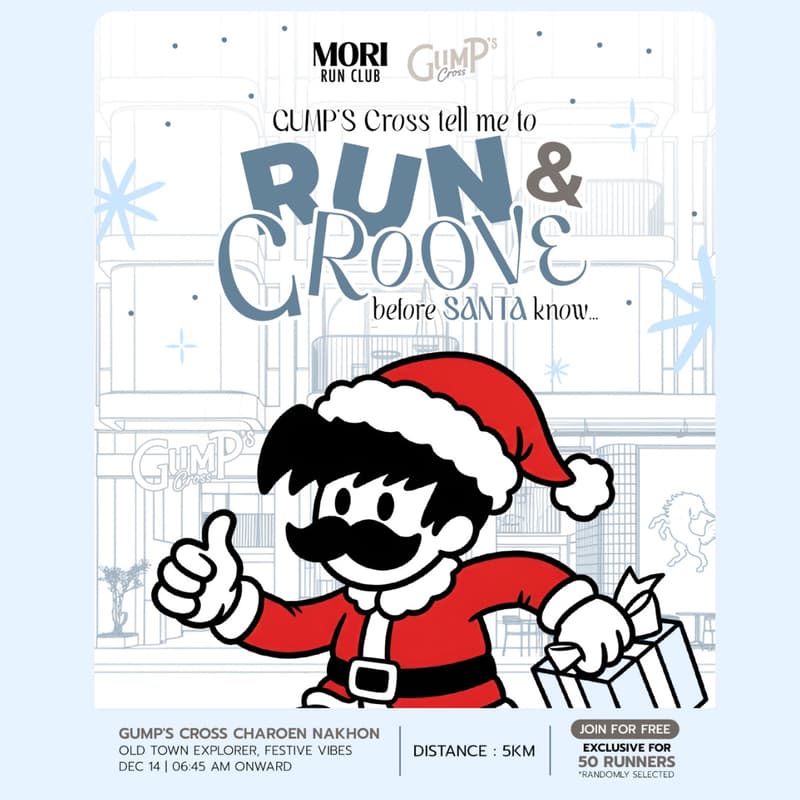 Cover Image for GUMP'S Cross tell me to RUN & GROOVE [before SANTA know]