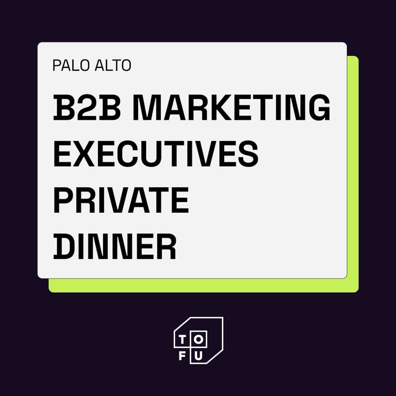 Cover Image for Exclusive CMO & Marketing Leaders Dinner in Palo Alto