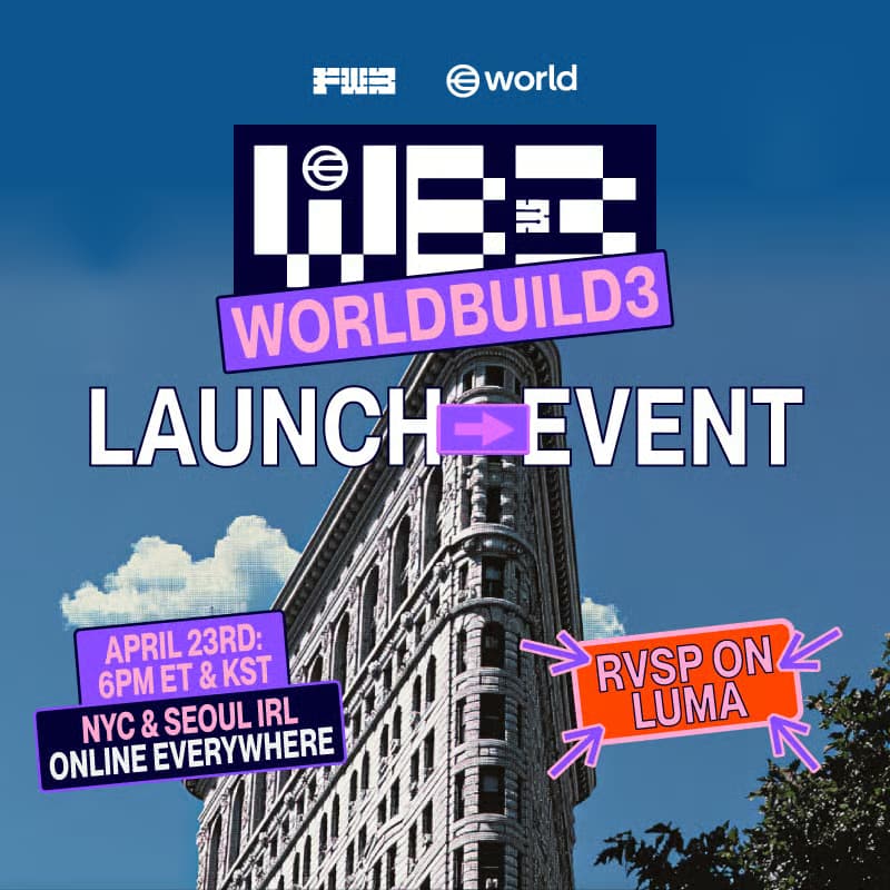Cover Image for World Build 3 Launch Event @ Variant