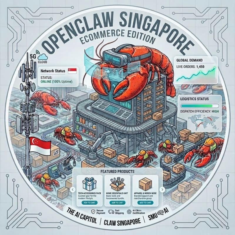 Cover Image for OpenClaw Singapore — eCommerce Edition