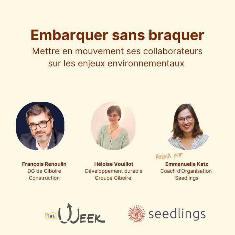 Cover Image for Rex d'1h Jeudi 12 à 12h - Comment embarquer ses salariés sur les défis environnementaux