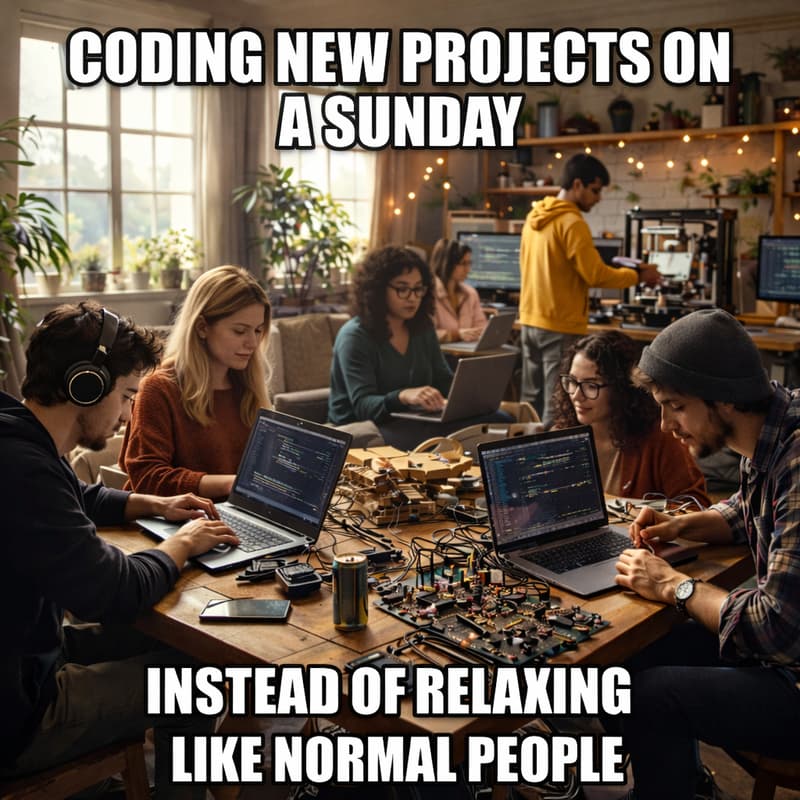 Cover Image for Builder Sundays — Like Co-Hacking, But on Sundays