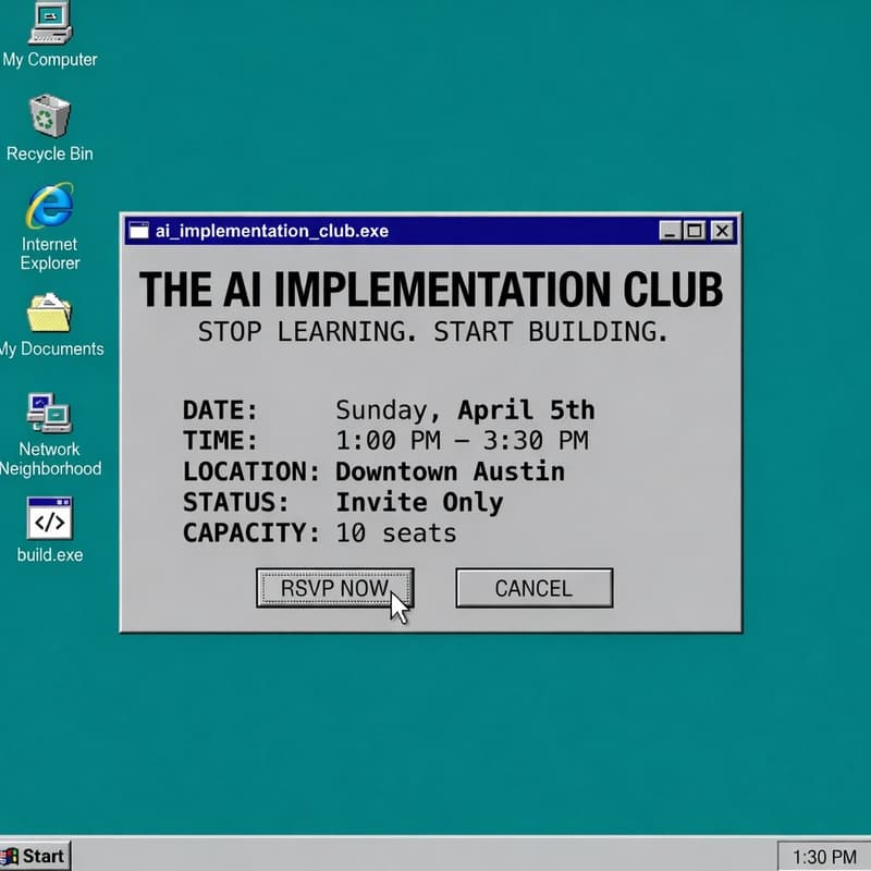 Cover Image for The Ai Implementation Club