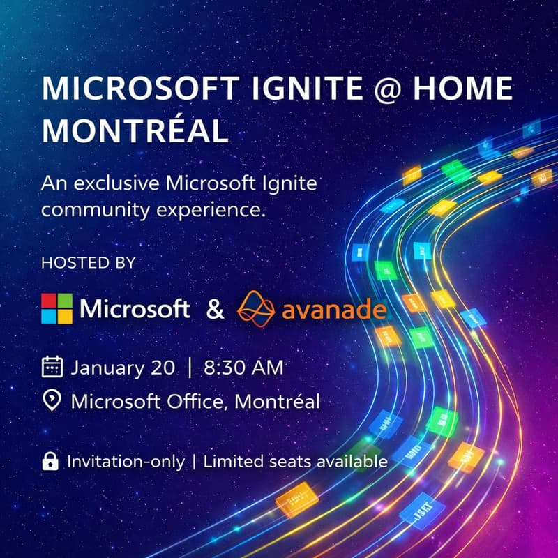 Cover Image for Experience Innovation: Microsoft Ignite @ Home | Montréal