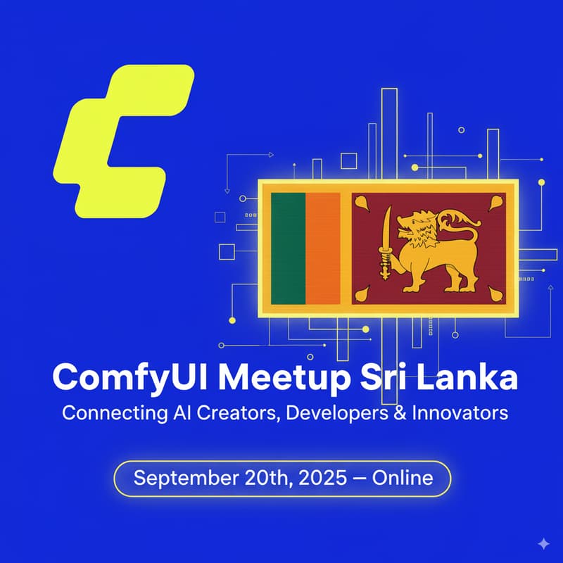 Cover Image for ComfyUI Meetup Sri Lanka