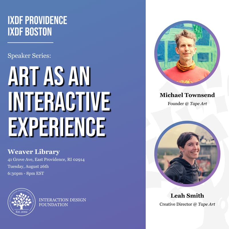 Cover Image for IxDF: Art as an Interactive Experience