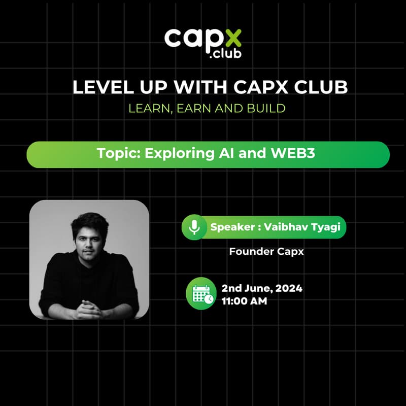 Cover Image for #17 - Level Up with Capx <> GDSC-WCE