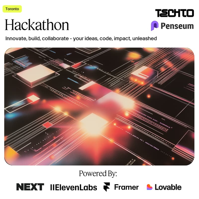 Cover Image for TechTO Hackathon