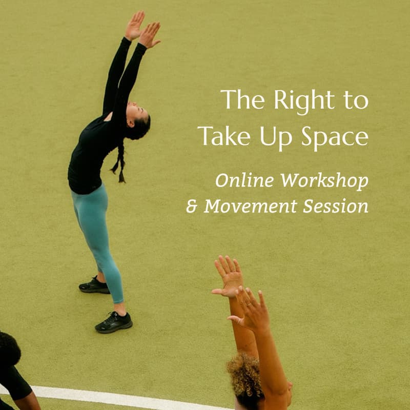 Cover Image for The Right to Take Up Space