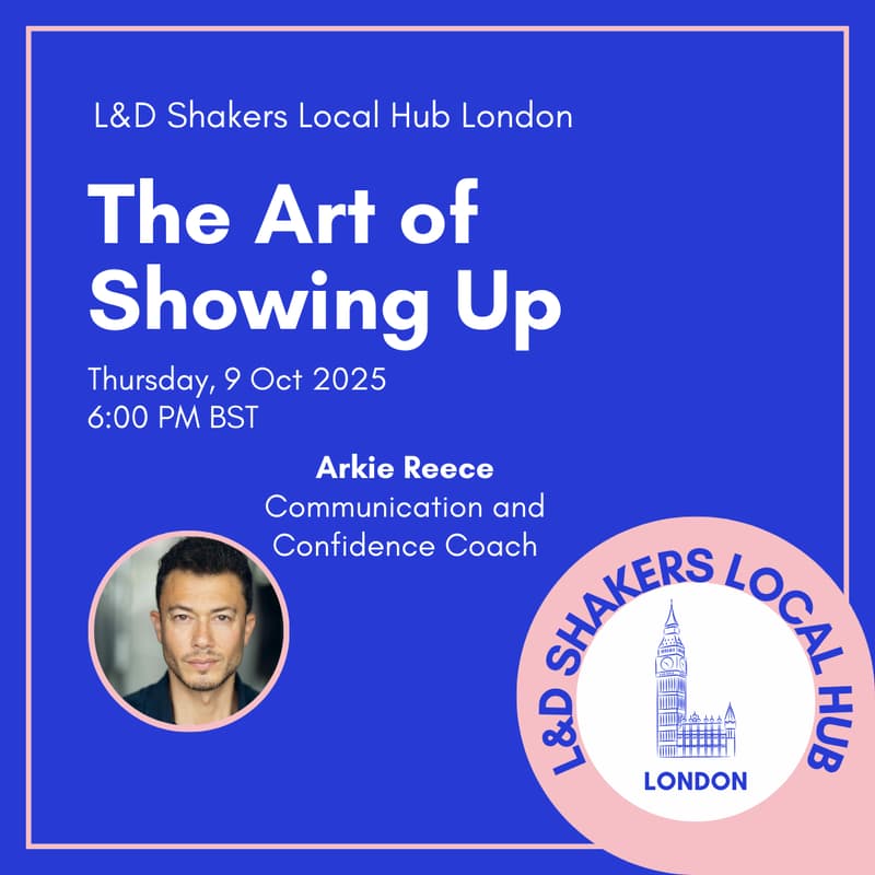 Cover Image for London L&D Shakers Meetup #36